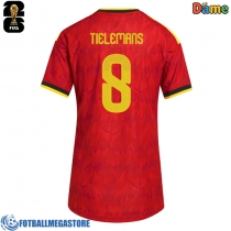 Fotballdrakt Dame Belgia Youri Tielemans #8 Hjemmedrakt VM 2026 Kortermet